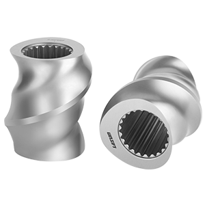 Single-flighted Screw Elements